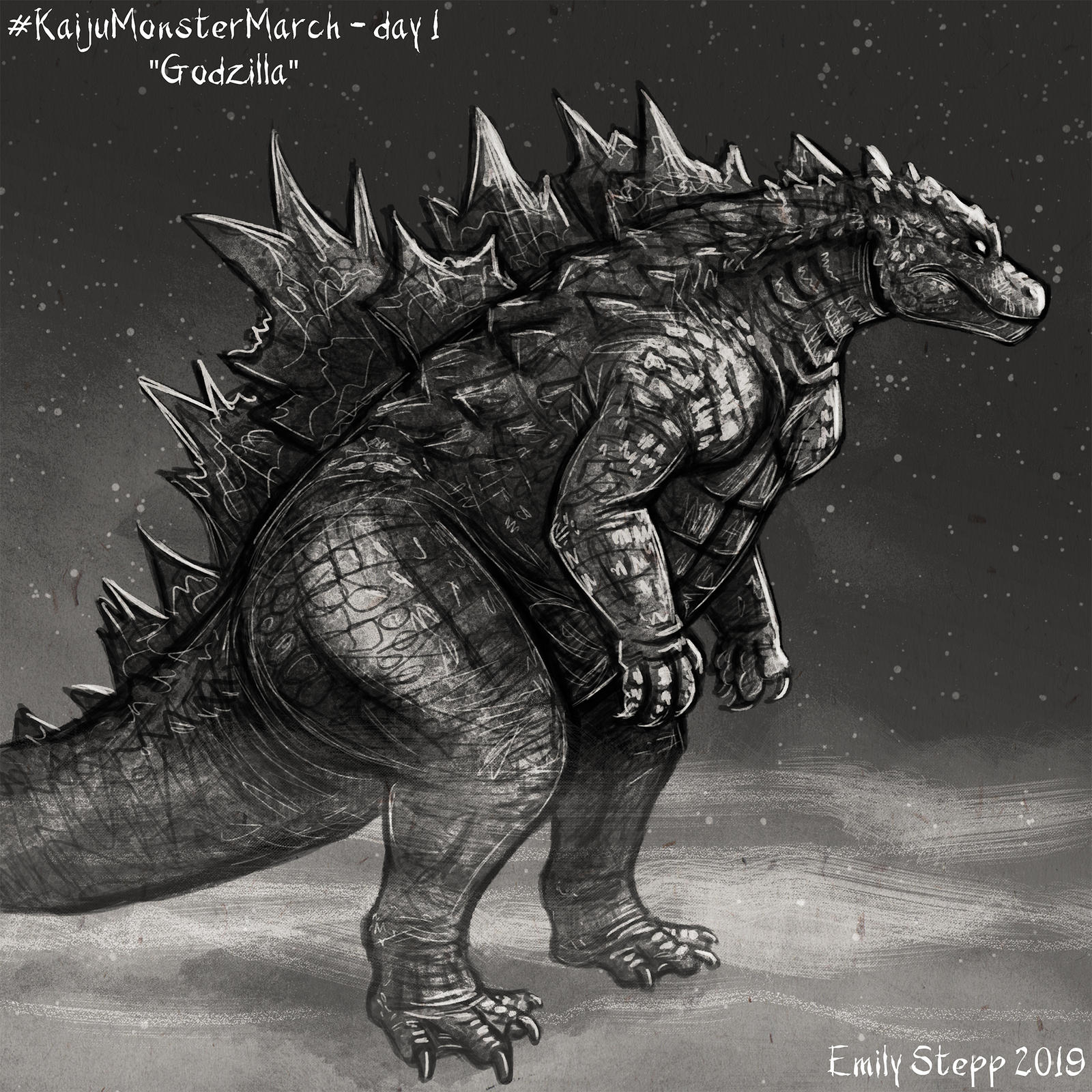 TrenchKaiju (COMMS OPEN) on X: Monsterverse Mokele-Mbembe #art #traditionalart #sketch #godzilla #kaiju #monster / X
