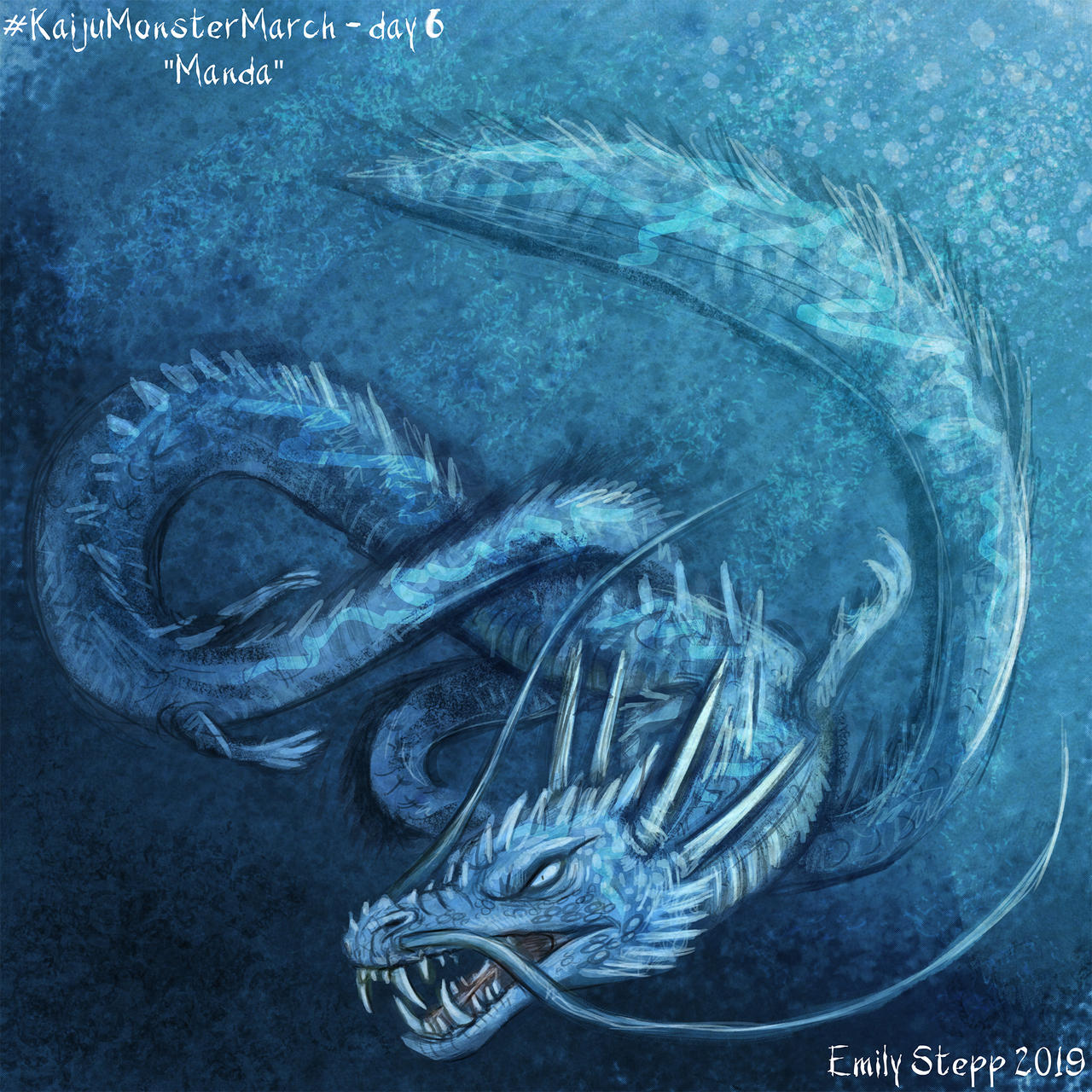 Manda Kaiju Monster March Day 6 - Manda by EmilyStepp on DeviantArt