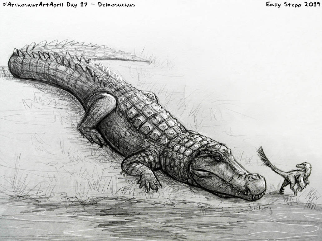 ARK - Happy Deinosuchus by TheETARIS on DeviantArt