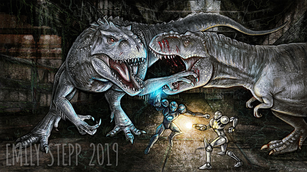 Metroid And Jurassic World Crossover Battle By Emilystepp On Deviantart Metroid And Jurassic World Crossover Battle By Emilystepp On Deviantart