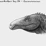 Archosaur Art April 2020 Day 14 - Chasmatosuchus