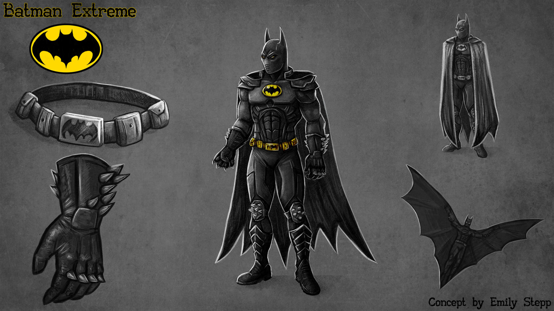 Batman Extreme Concept Commission by EmilyStepp on DeviantArt