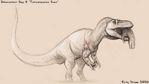 Torvosaurus Scar - Dinocember Day 5