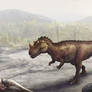 Ceratosaurus Scene