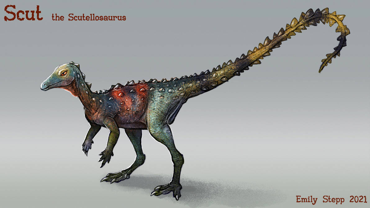 Long Scut Scut the Scutellosaurus by EmilyStepp on DeviantArt