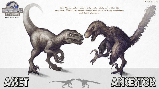 Asset vs. Ancestor: Atrociraptor