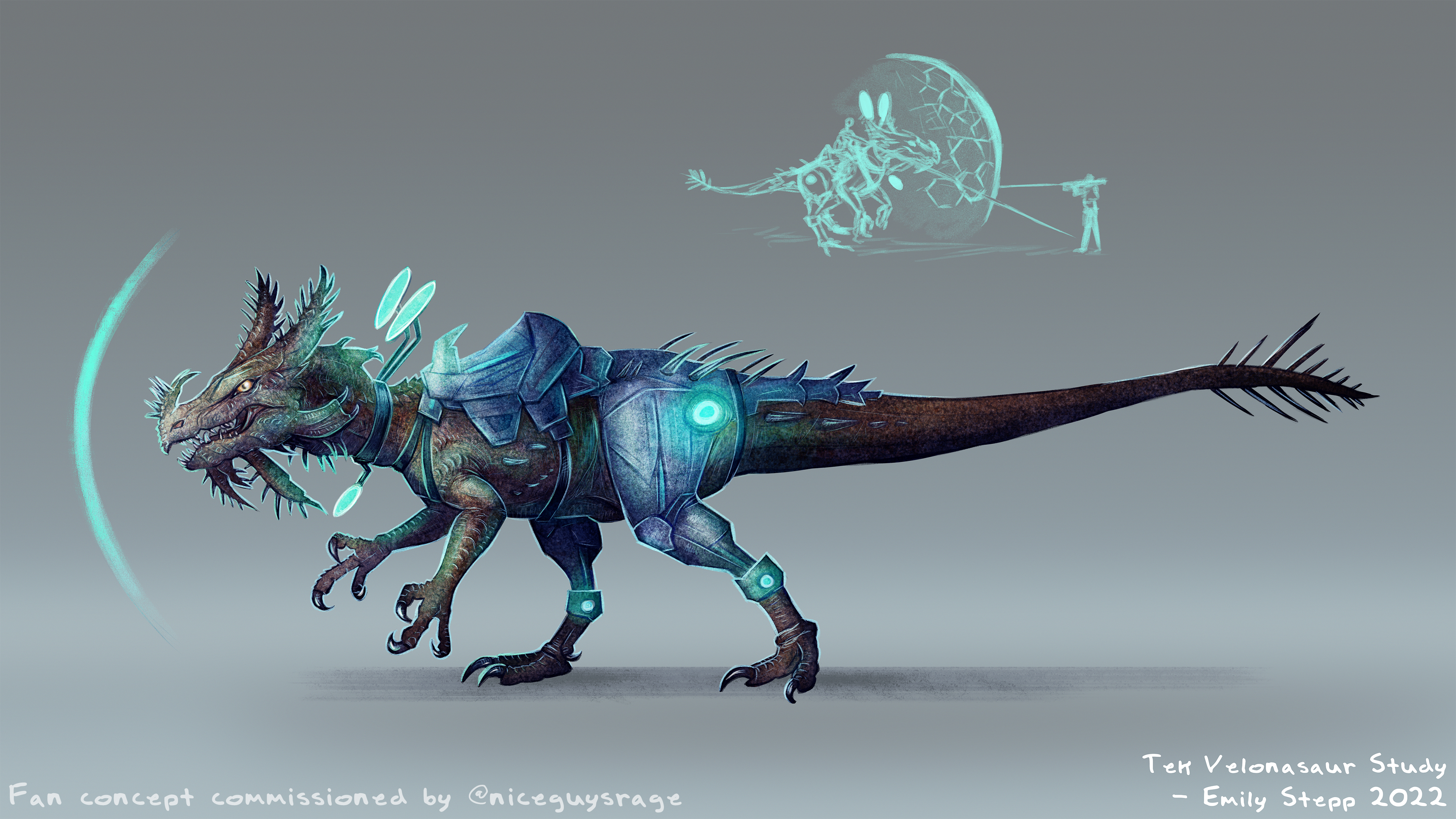 Tek Velonasaur Fan Concept by EmilyStepp on DeviantArt