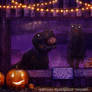 Halloween Zhuchengtyrannus Zoo Exhibit Speedpaint