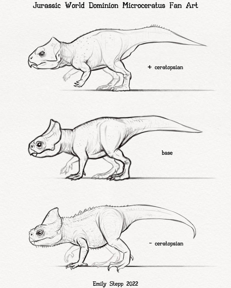 Microceratops JW Microceratus DNA Variants by EmilyStepp on DeviantArt