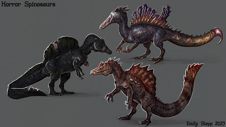 Horror Spinosaurs