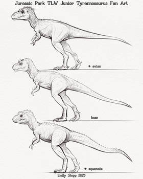 JP Junior rex DNA Variants