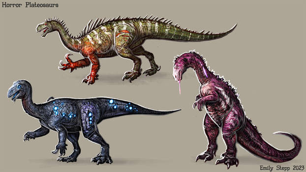 Horror Plateosaurs