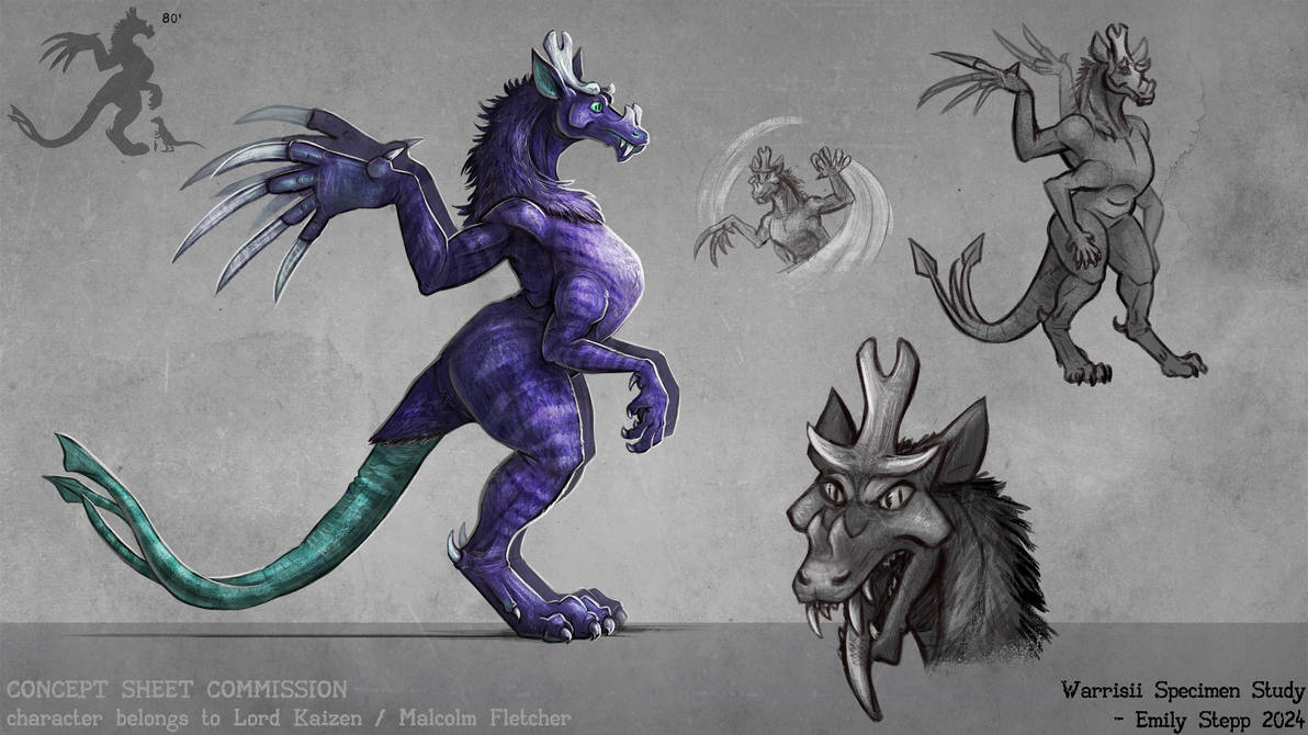 Alien Creature Concept Commission by EmilyStepp on DeviantArt