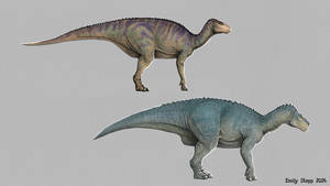 Neera and Aladar Disney Dinosaur Fan Art Study
