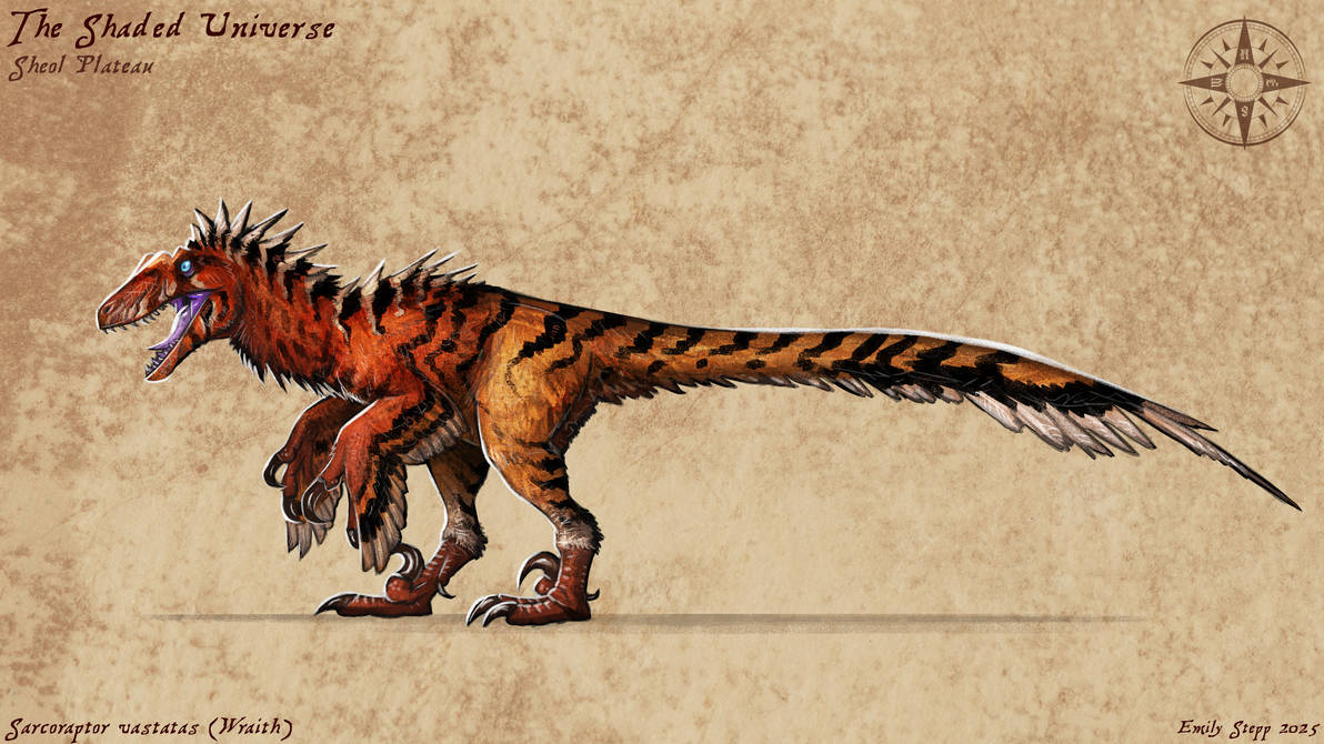 Emily Raptor Sarcoraptor vastatas Wraith - The Shaded Universe by EmilyStepp on ...
