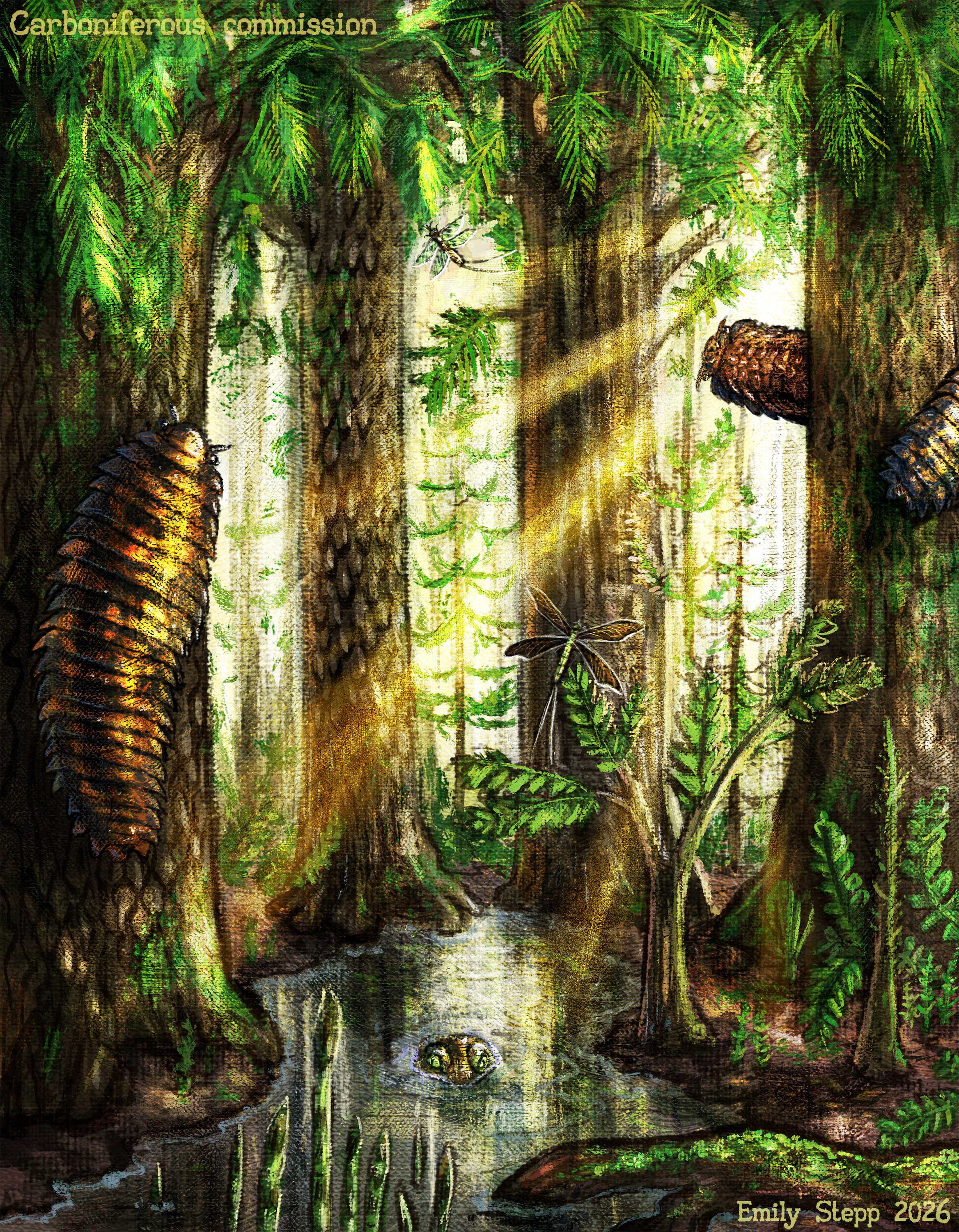 Carboniferous Paleoart Commission