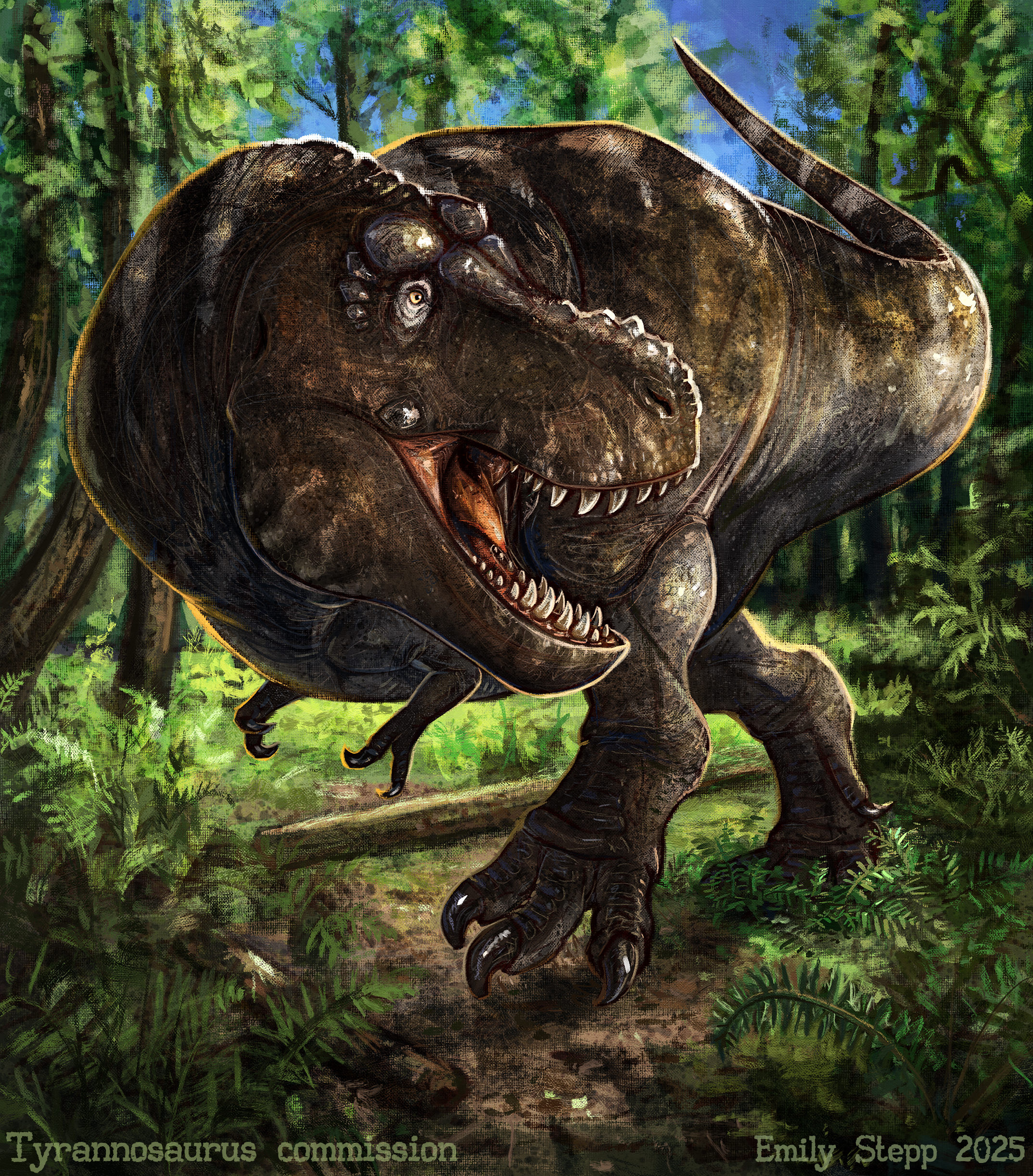 Tyrannosaurus Rex Paleoart Commission By EmilyStepp On DeviantArt tyrannosaurus-rex-paleoart-commission-by-emilystepp-on-deviantart