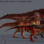 Big Red and the Crimson Pack T. rex Concept
