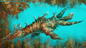 Phykodrakon sargassi Evolved Pliosaur Specimen Study