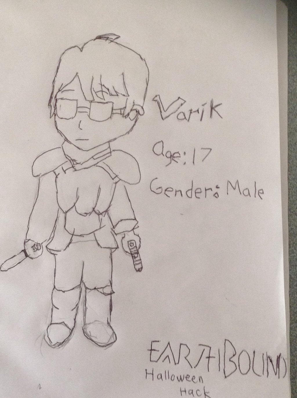 Varik Varik From the Earthbound Halloween Hack by JohnVSGamingArt on DeviantArt