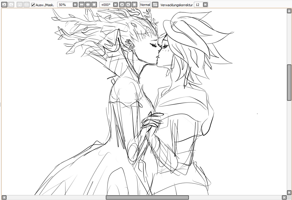 Caithe and Faolain WIP