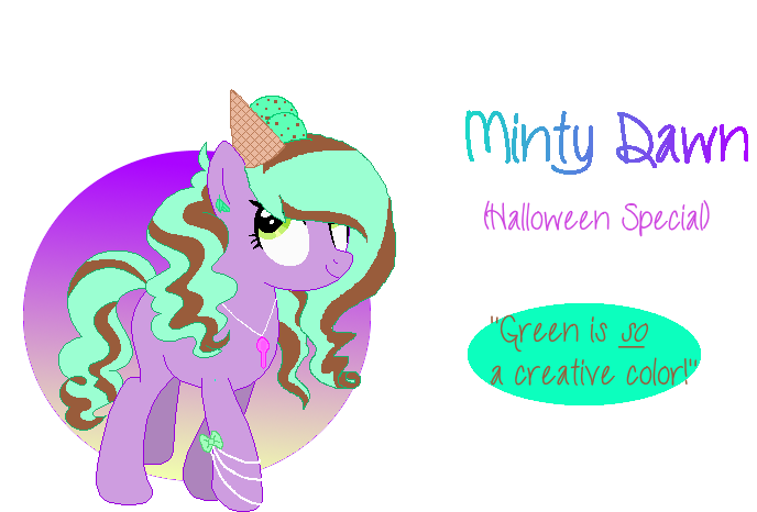Minty Dawn- Icecream Special Pone Adopt|OPEN by MadWhovianWithABox