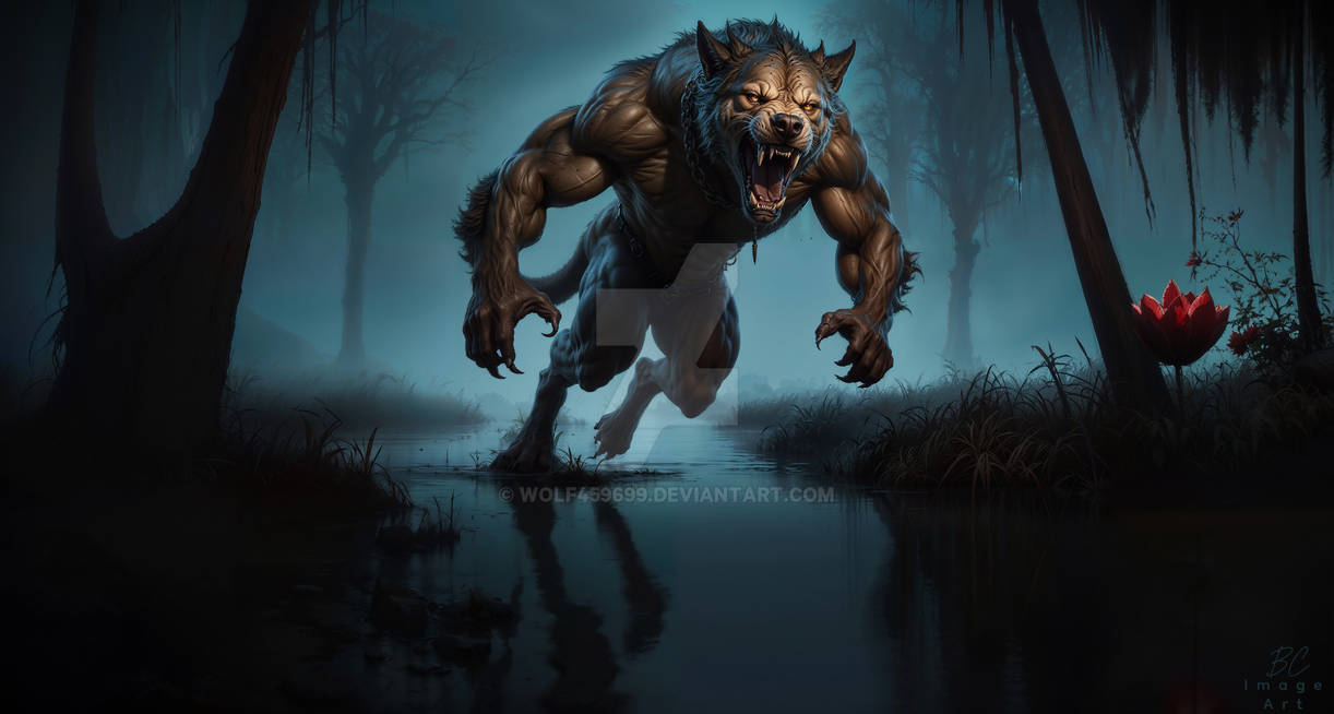 Werewolf Scampering Werewolf Of Werewolf Springs/White Bluff Screamer by wolf459699 on ...
