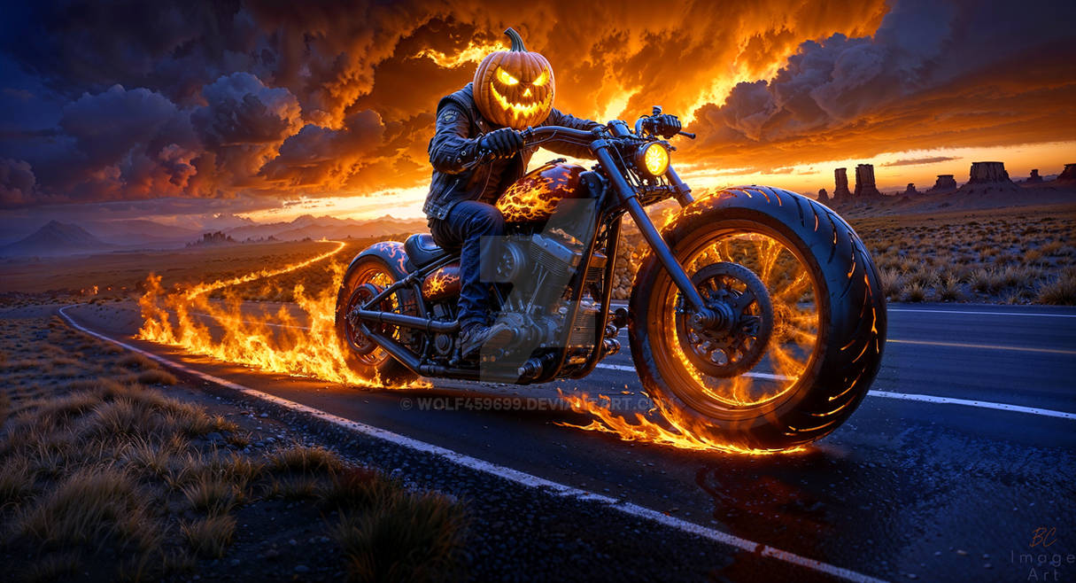 The Inferno Rider: Wrath Of The Pumpkin Prince by wolf459699 on DeviantArt
