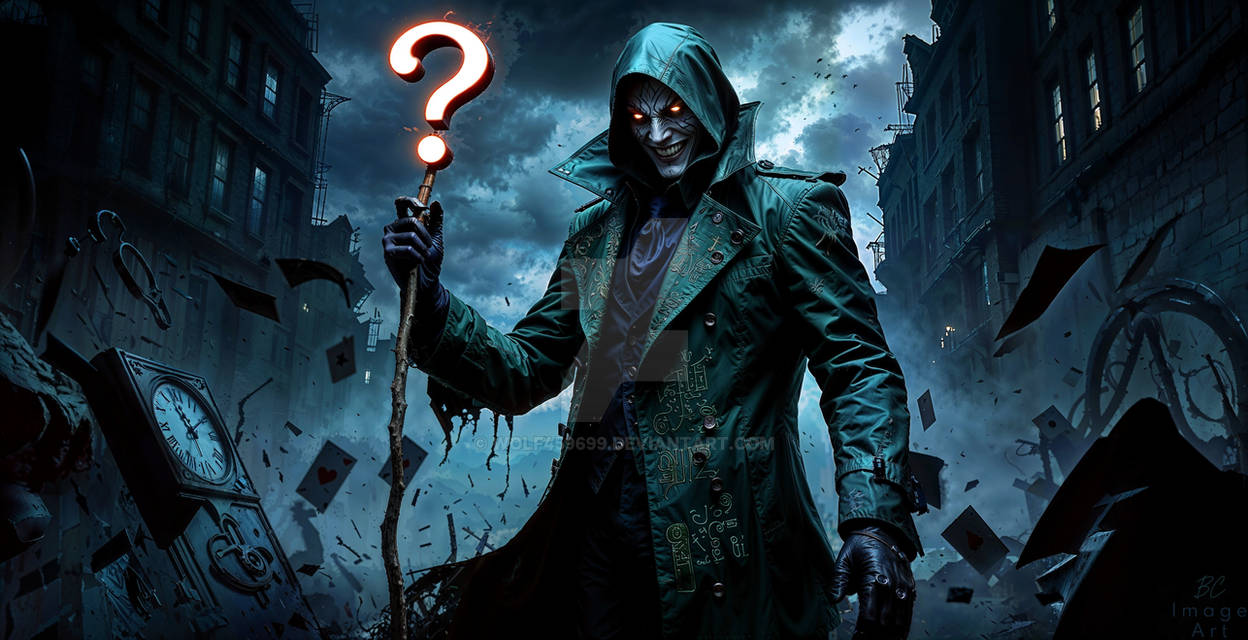 The Sinister Enigma - The Devilish Riddler by wolf459699 on DeviantArt