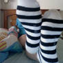 My stripy socks