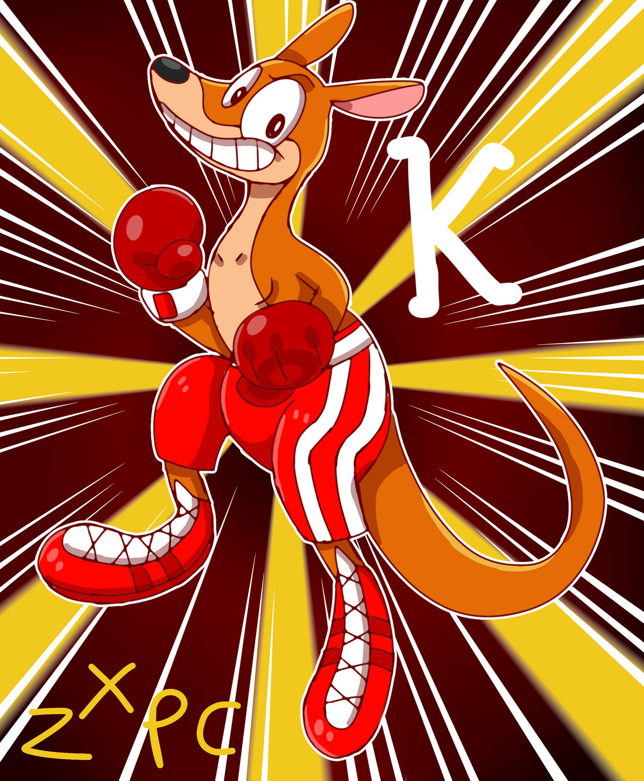 Boxer Rugaru The Kangaroo Boxer!!! by ZarigoldXPC on DeviantArt