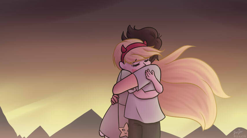 Hug Rebuffed Hug redraw by PaperBagedHead on DeviantArt