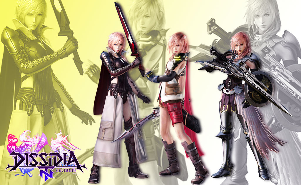 Dissidia NT - Lightning by AraneaHighwindXIII on DeviantArt
