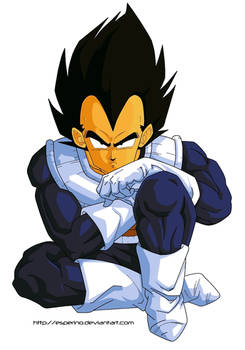 Dragon Ball Z Vegeta Paint 1