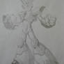 Megaman X3 Sketch 1