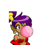 Shantae Blowing Bubble Gum