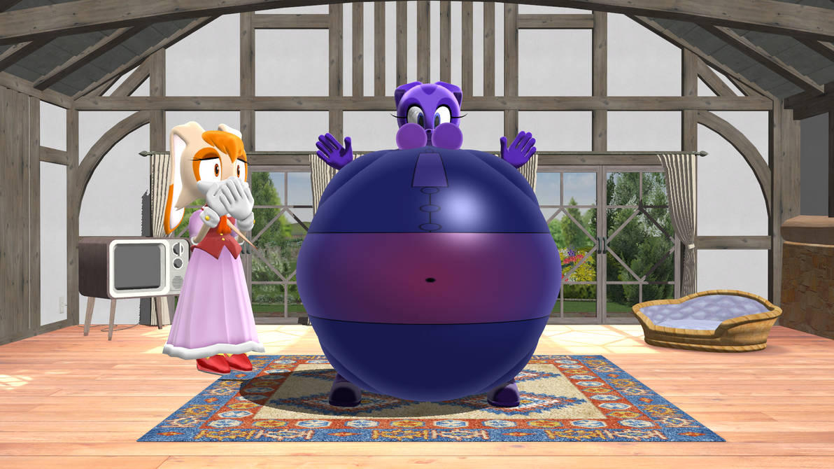 Cream the Rabbit Blueberry by Tedster7800 on DeviantArt