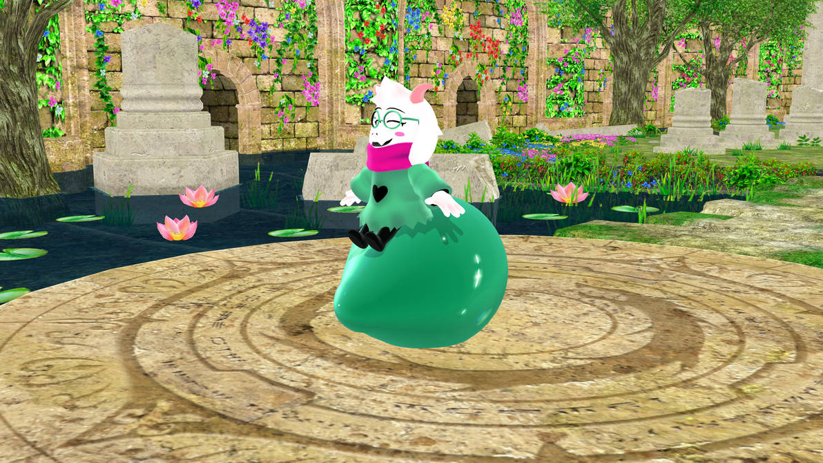 Cauldron Ralsi Ralsei On Top Of A Balloon by Tedster7800 on DeviantArt