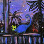 Blue Possum' 60cmx40cm Acrylics..pastels11
