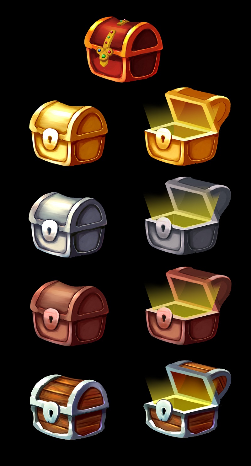 Chests by YuriArt2021 on DeviantArt