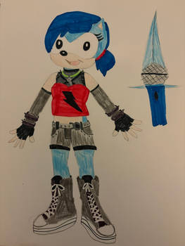 Gwen in Sonic Underground