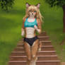 Runner cat.