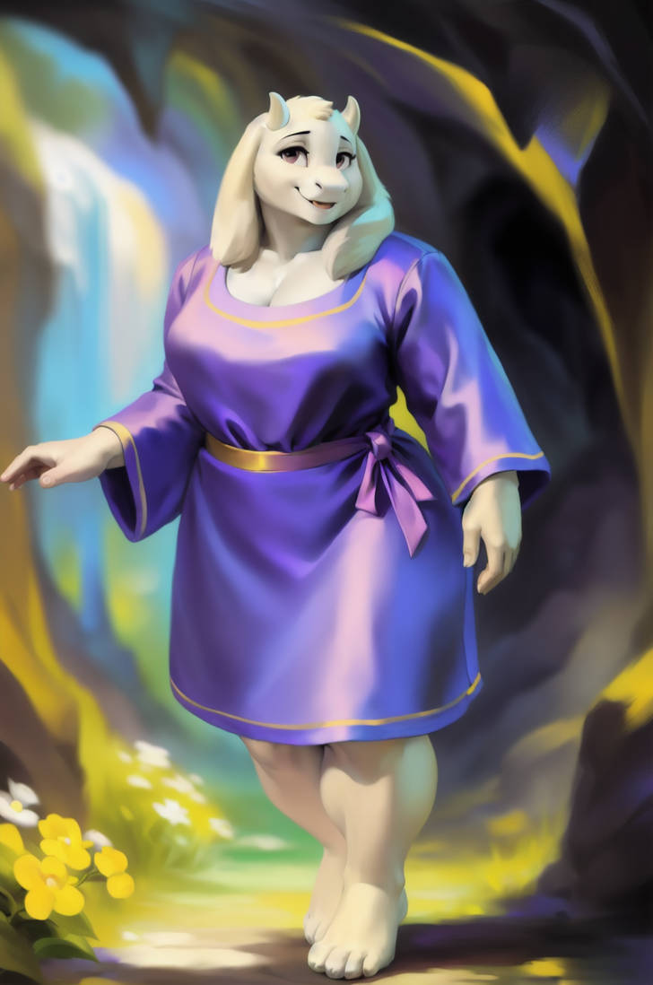 Toriel by NoideaArtz on DeviantArt