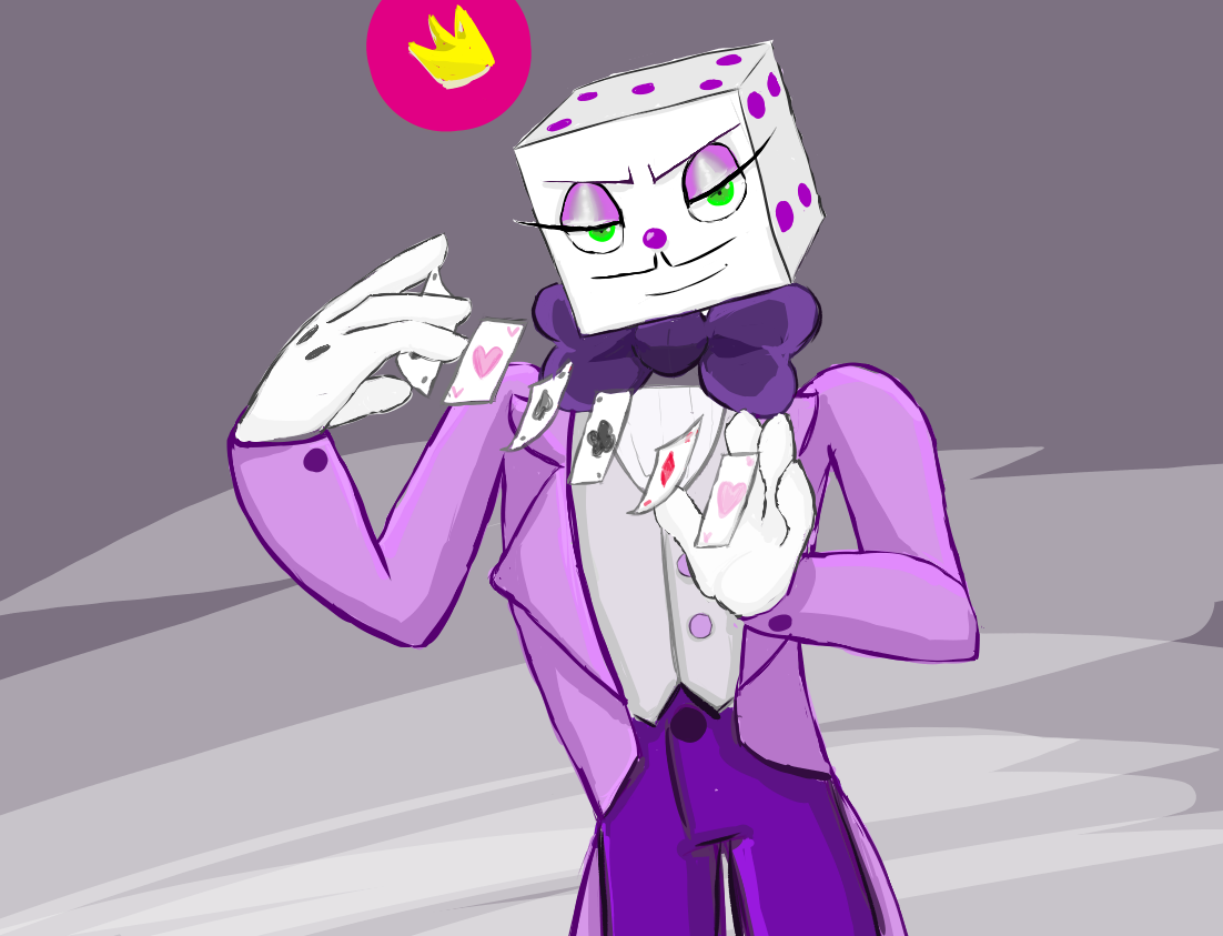 King dice x the devil (cuphead) by AlinaT2212 on DeviantArt