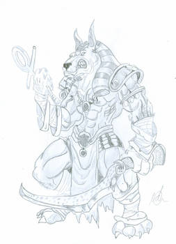 Anubis - Desenho original do DouglasDraco.. hehe