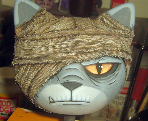 Mummy Cat Trikky WIP4