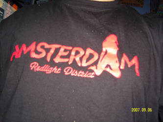 my t shirt from amsterdam