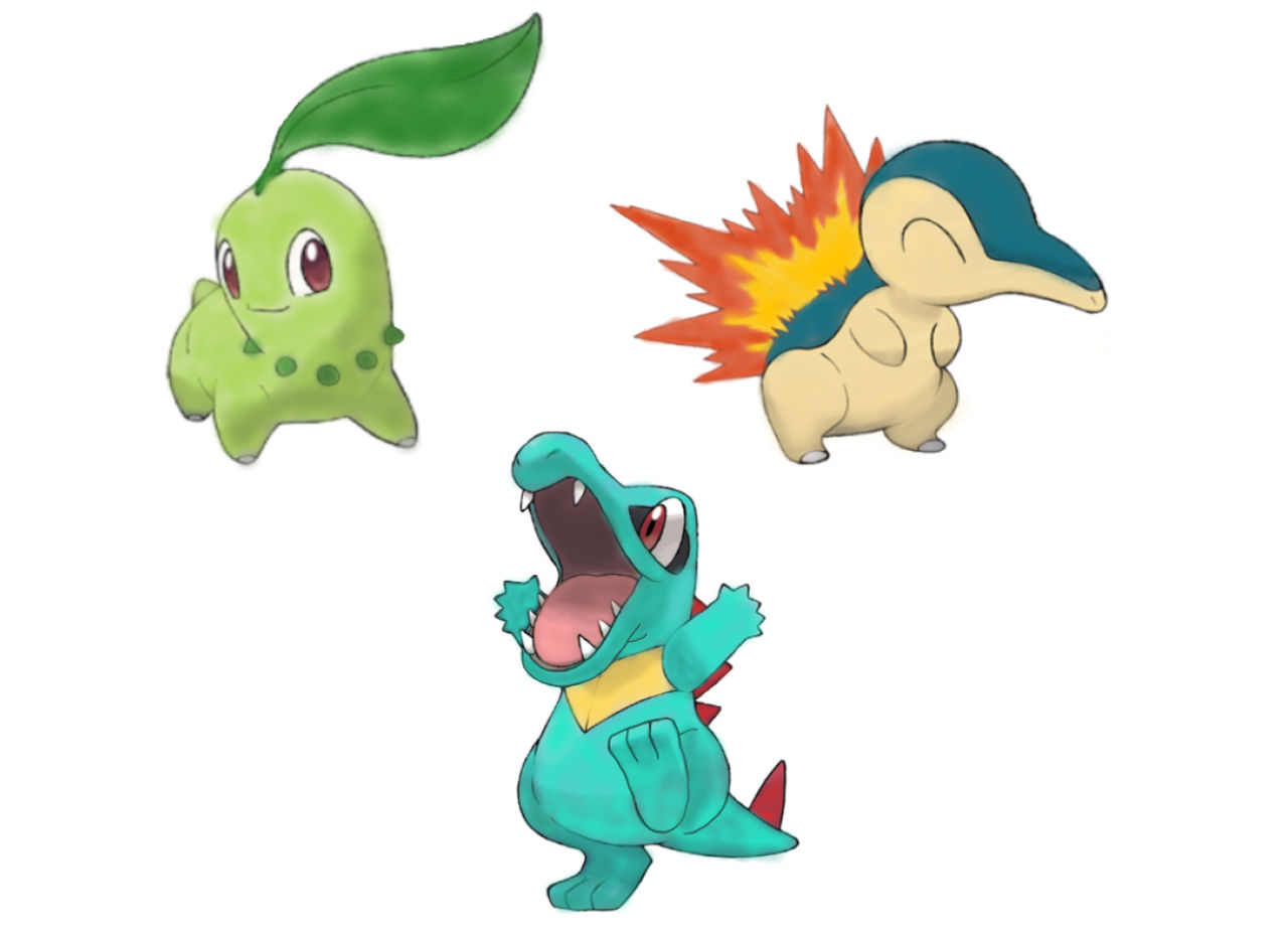 Johto Starters By RyanDrawsStuff On DeviantArt johto-starters-by-ryandrawsstuff-on-deviantart