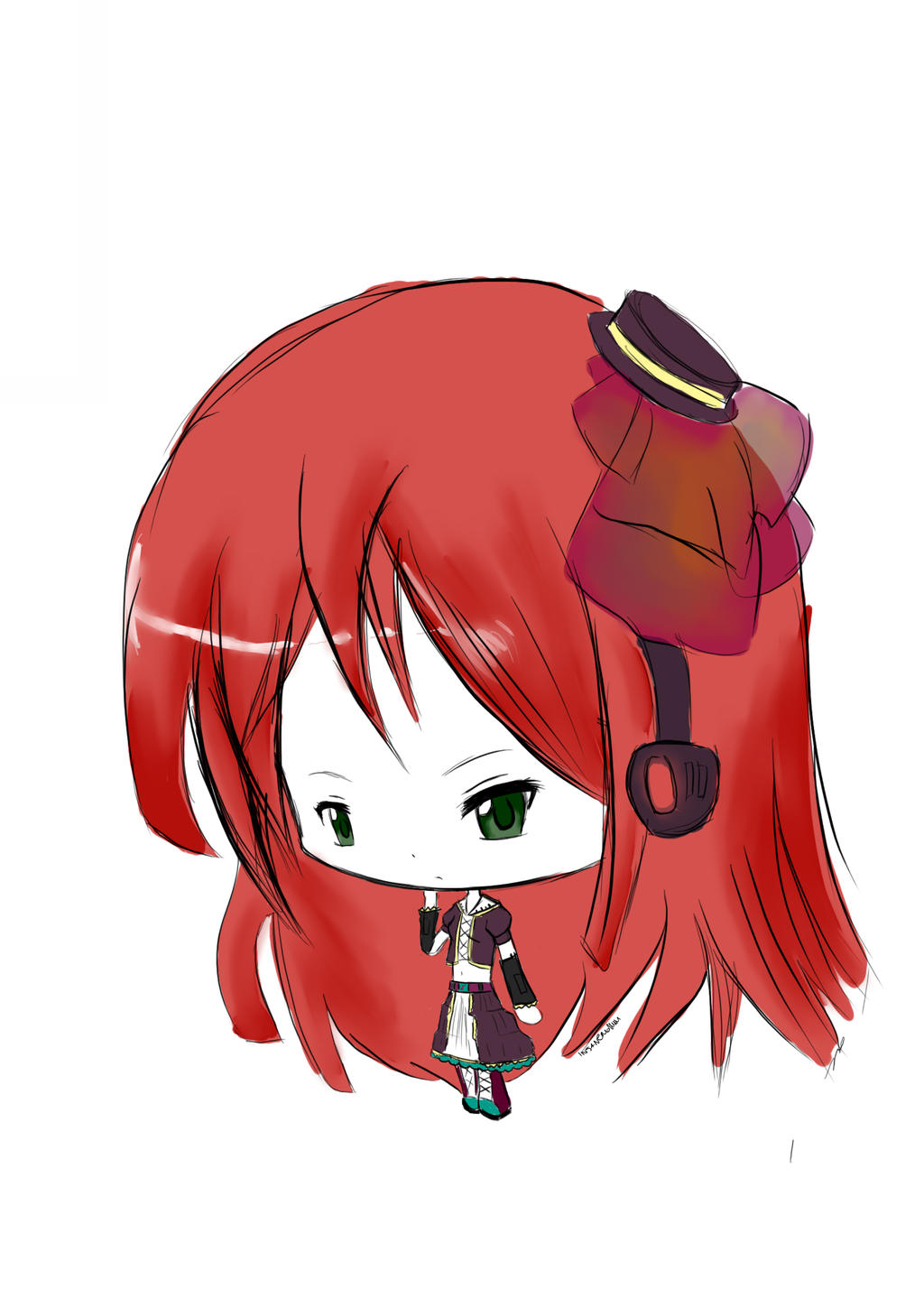 Namine Ritsu Chibi by InsaneMollum on DeviantArt