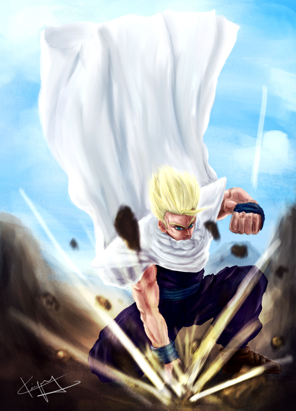 Gohan Rage Drawing Gohan Anger by kiayt on DeviantArt